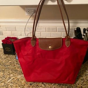 Longchamp Large Le Pliage Shopping Tote